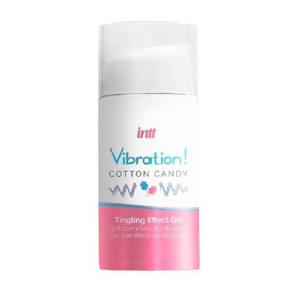 INTT Tekutý vibrátor Cotton Candy (15 ml)