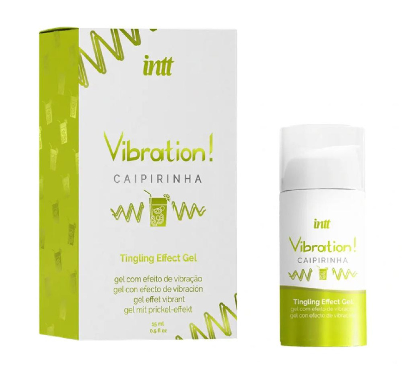 INTT Tekutý vibrátor Tropical Caipirinha (15 ml)