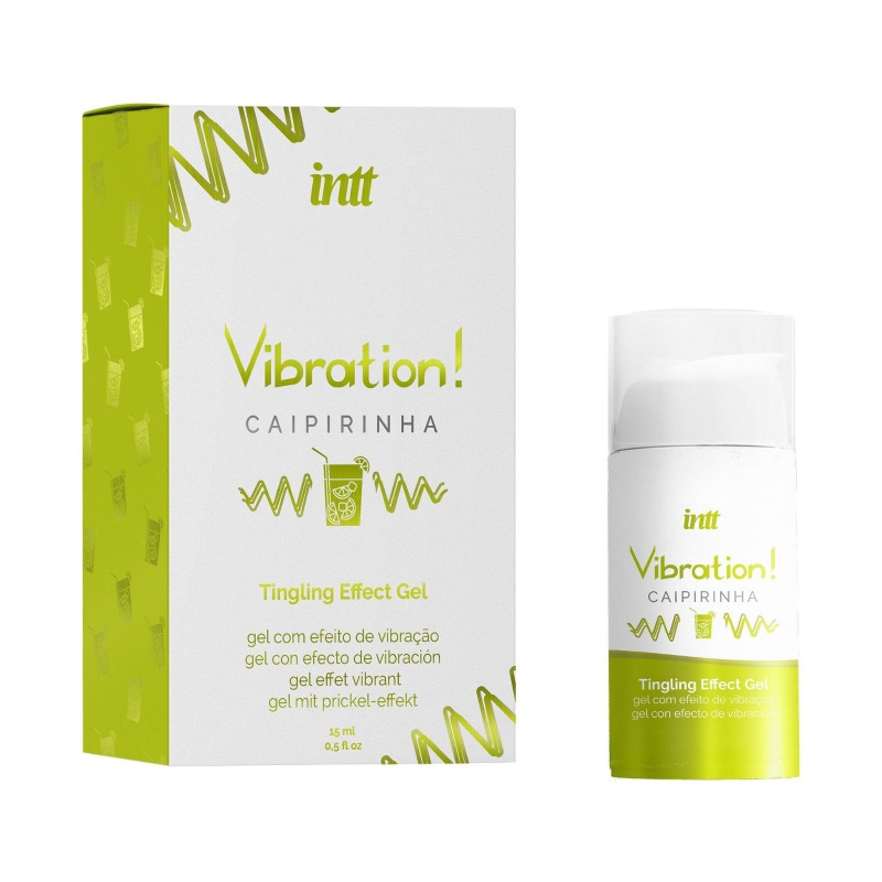 INTT Tekutý vibrátor Tropical Caipirinha (15 ml)