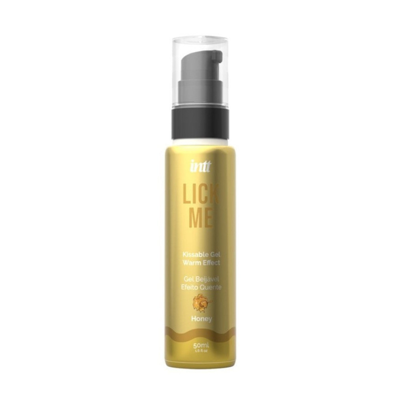 INTT Lick me Slíbatelný gel s hřejivým efektem 50 ml - Honey
