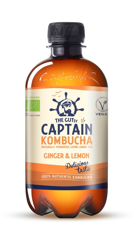Captain Kombucha BIO Ginger & Lemon