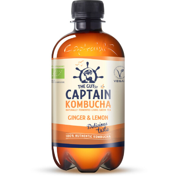 Captain Kombucha BIO Ginger & Lemon