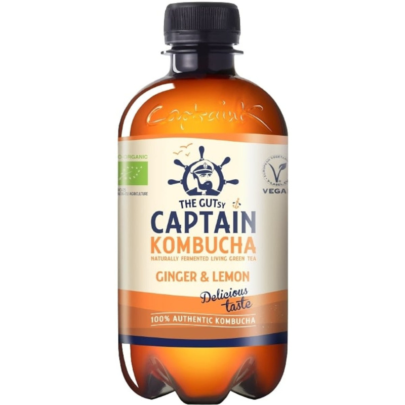 Captain Kombucha BIO Ginger & Lemon
