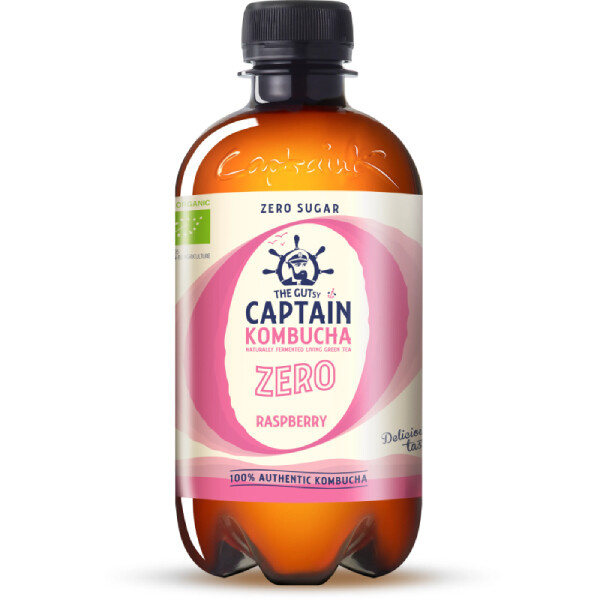 Captain Kombucha BIO Zero raspberry