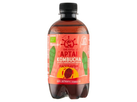 Captain Kombucha BIO Broskev