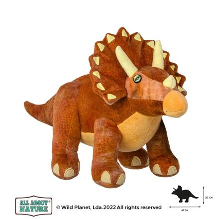 Wild Planet - Triceratops plyš