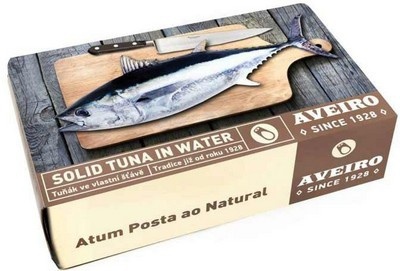 Aveiro Tuňák ve vlastní šťávě 120g