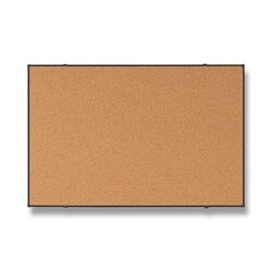 Bi-Office Suri Black - korková tabule - 88 x 58 cm