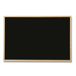 Bi-Office - černá křídová tabule - 80 × 60 cm