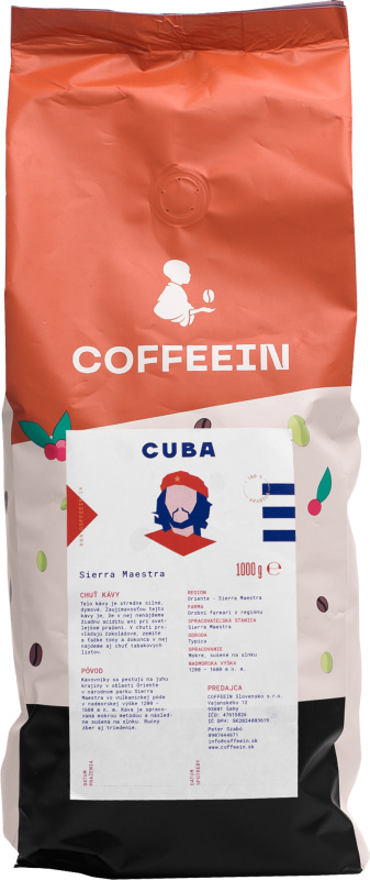 Coffeein Cuba Sierra Maestra 1000g