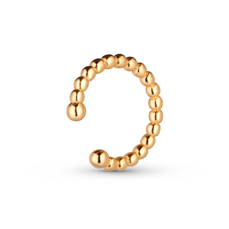 Olivie Stříbrná záušnice GOLD 5452