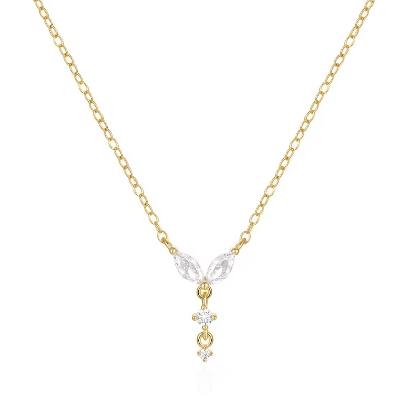 Olivie Stříbrný náhrdelník VIOLA GOLD 9068
