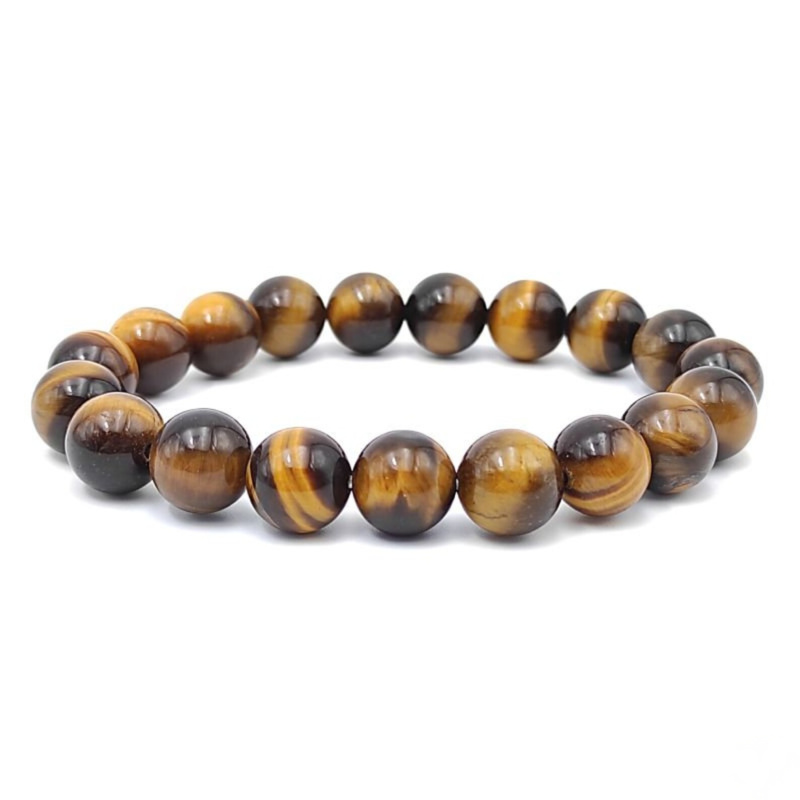 Olivie Náramek 10mm TYGŘÍ OKO 9148