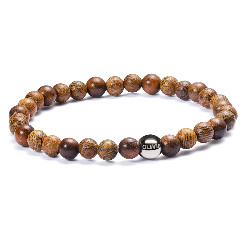 Olivie Korálkový náramek WOOD 6050