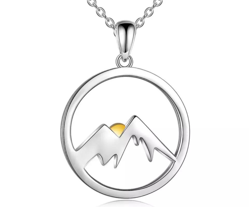 Olivie Stříbrný náhrdelník MOUNTAIN 7190
