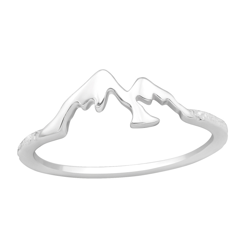 Olivie Stříbrný prsten MOUNTAIN 7486 Velikost prstenů: 7 (EU: 54-56)