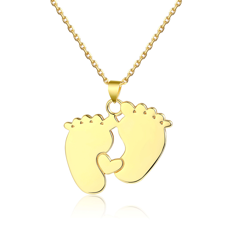 Olivie Stříbrný náhrdelník NOŽIČKY GOLD 7999