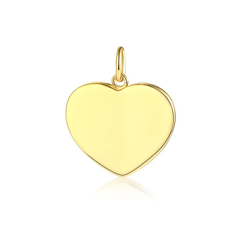 Olivie Stříbrný přívěsek SRDCE GOLD 8078