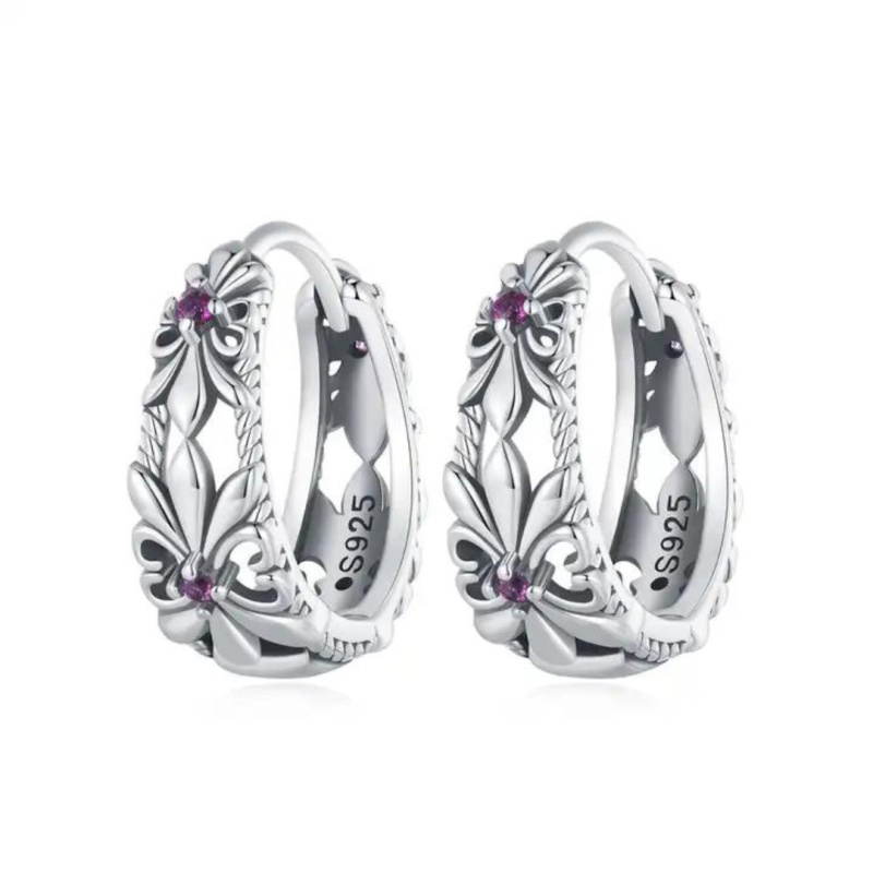 Olivie Stříbrné kroužky VINTAGE 8231