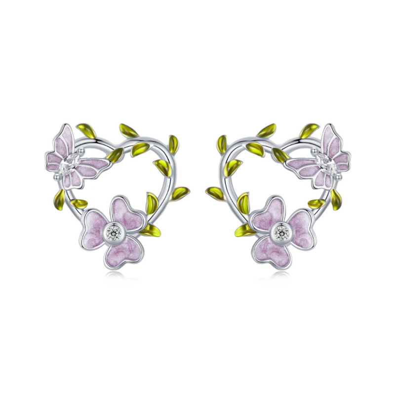 Olivie Stříbrné náušnice LÉTO 8257