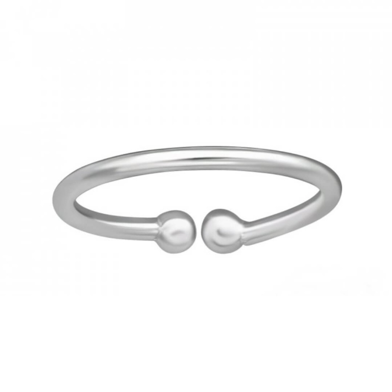 Olivie Stříbrná záušnice 1 ks 8263