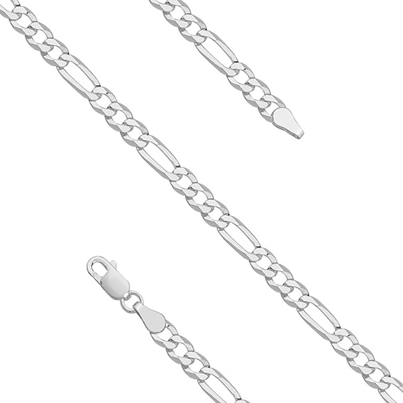 Olivie Stříbrný 60cm náhrdelník FIGARO 5645