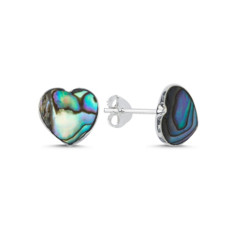 Olivie Stříbrné náušnice ABALONE 8433