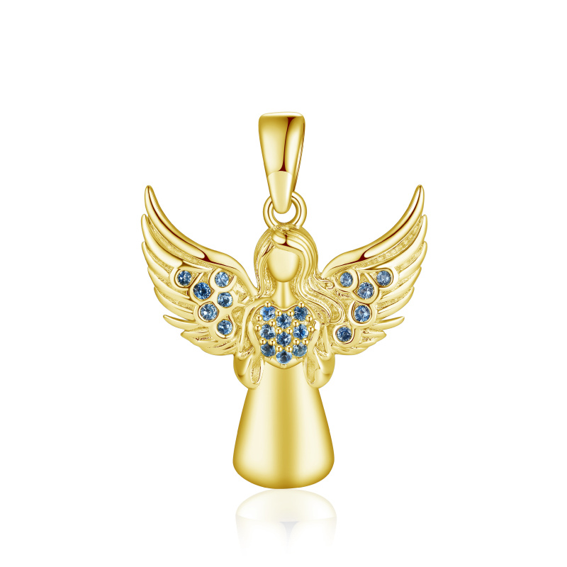 Olivie Stříbrný přívěsek ANDĚL GOLD 8636