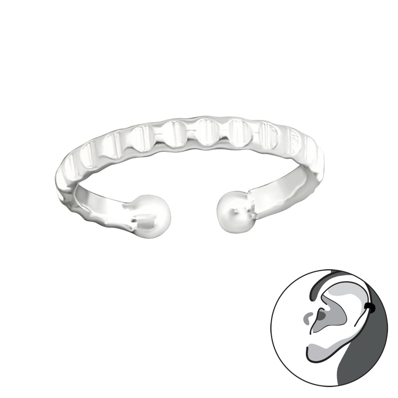 Olivie Stříbrná záušnice 4030