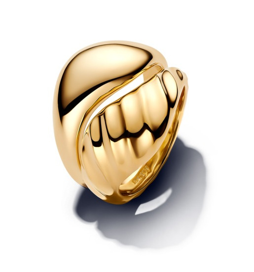 Pandora Set pozlacených prstenů Shine Essence 163832C00 58 mm