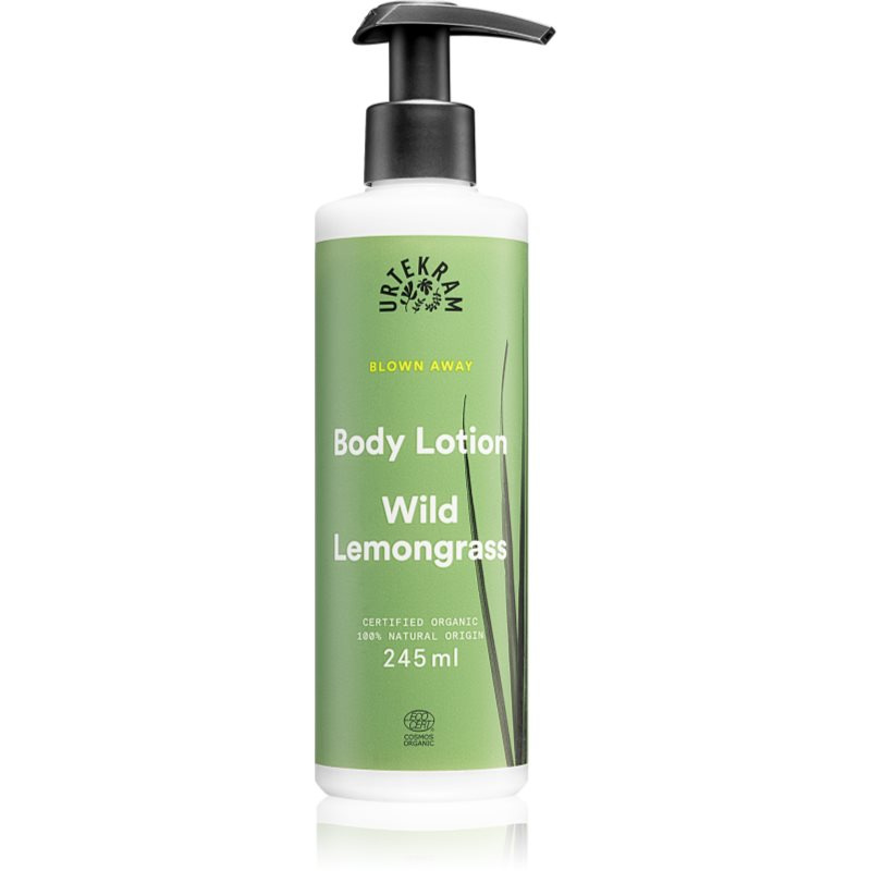 URTEKRAM Tělové mléko Citronová tráva BIO 245 ml