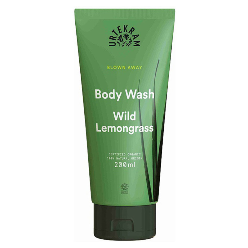 Urtekram Wild Lemongrass sprchový gel 200 ml