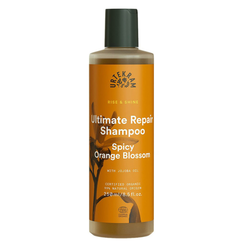 Urtekram Spicy Orange Blossom šampon pro suché a poškozené vlasy 250 ml
