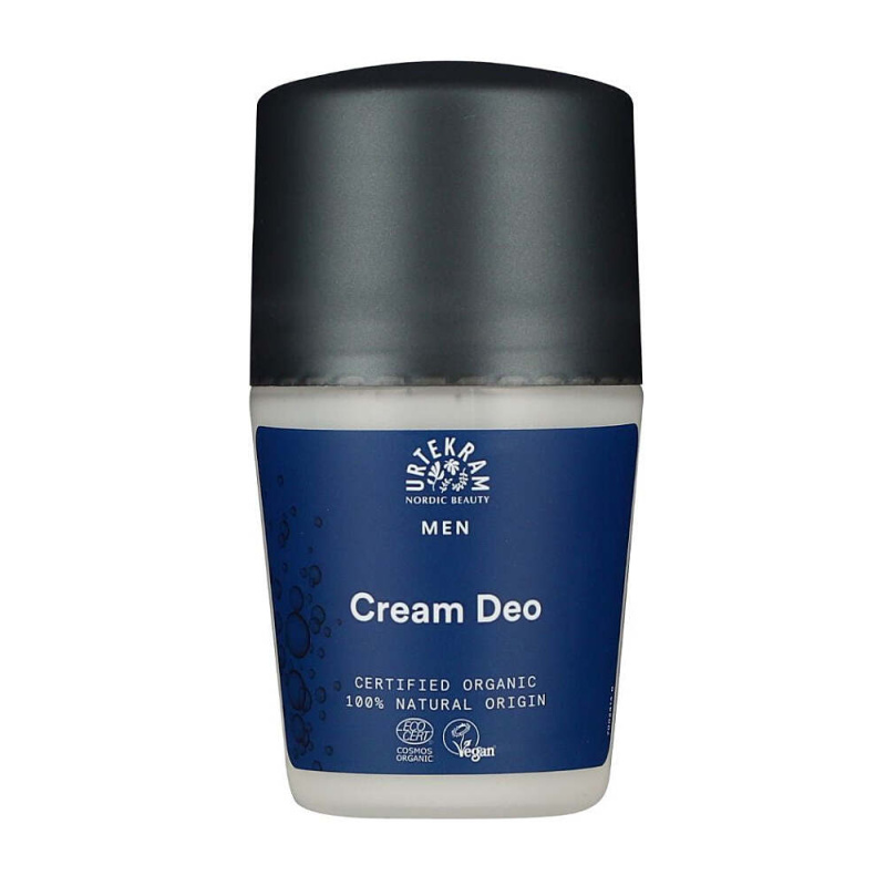 URTEKRAM Pánský krémový deodorant roll-on BIO 50 ml
