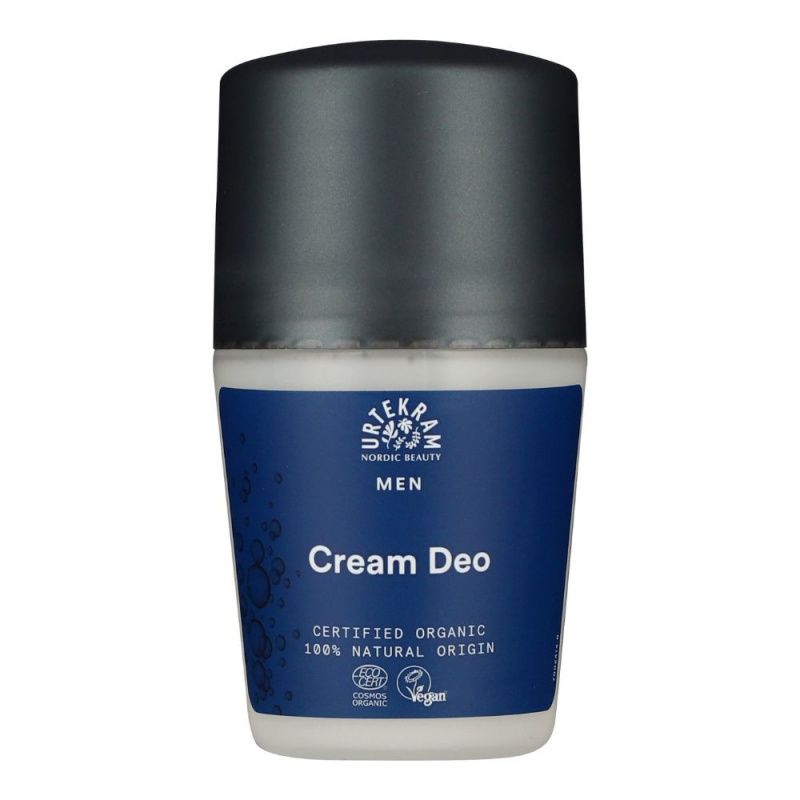 URTEKRAM Pánský krémový deodorant roll-on BIO 50 ml
