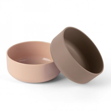 Dantoy Tiny Bio misky Nude/Mocca 2ks 0m+
