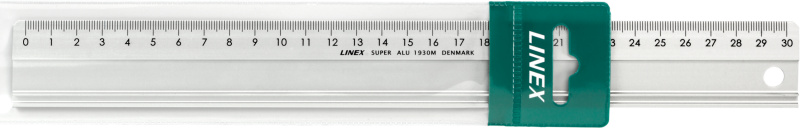 Ocelové pravítko na řezání Linex 1930M - 30 cm x 3,5 cm