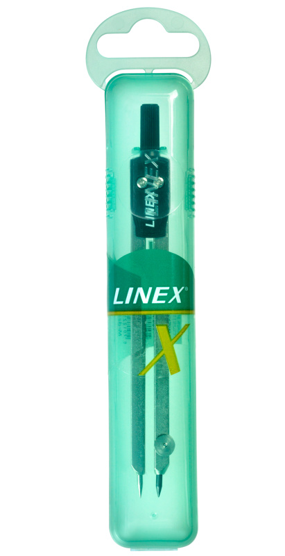 Školní kružítko Linex 75 kovové 12 cm