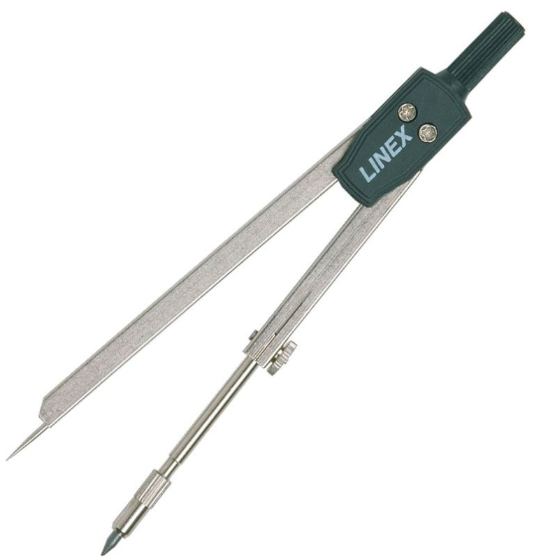Školní kružítko Linex 401 kovové 12 cm