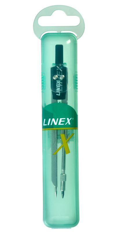 Školní kružítko Linex 401 kovové 12 cm