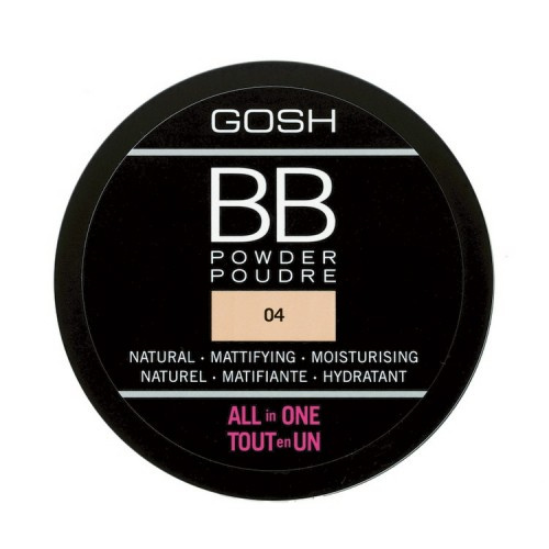 Gosh BB matující pudr odstín 04 Beige 6.5 g