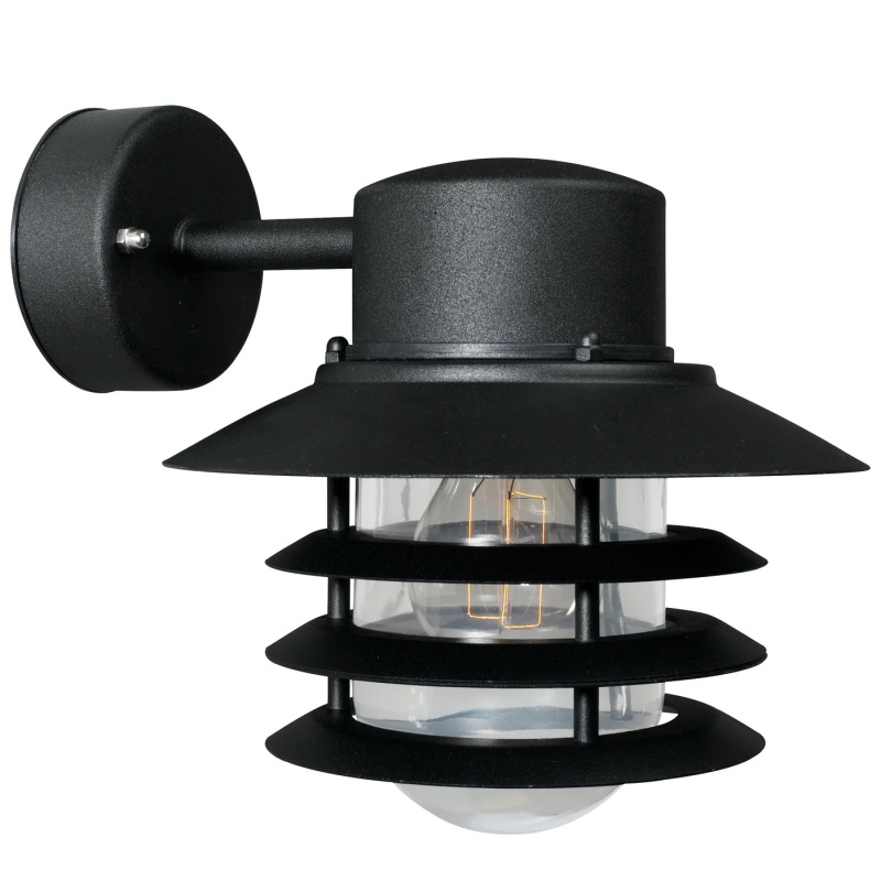 Nordlux Venkovní nástěnná lampa Vejers down Barva: Černá