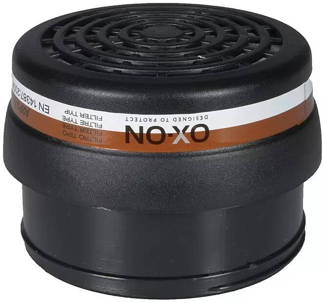 Sada filtrů pro polomasky OX-ON Comfort A2P3 D / šroubovací / 2 ks / černá / oranžová Varianta: ivi1