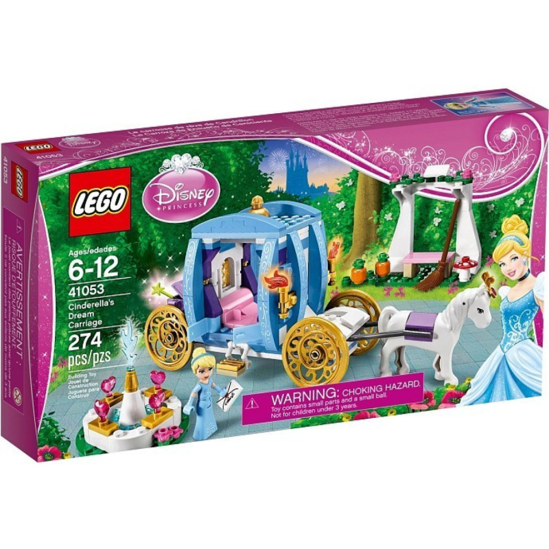 Lego® disney 41053 popelčin kouzelný kočár