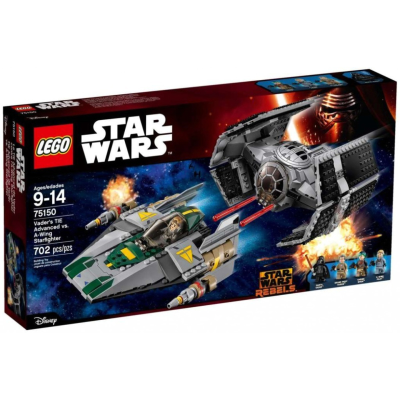 Lego® star wars 75150 vader’s tie advanced vs. a-wing starfighter