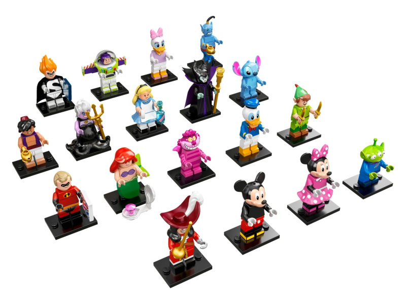 Lego® 71012 ucelená kolekce 18 minifigurek disney