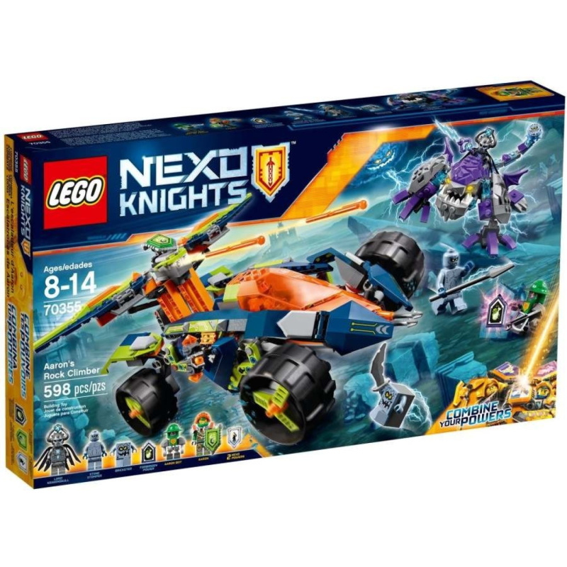 Lego® nexo knights 70355 aaronův vůz horolezec