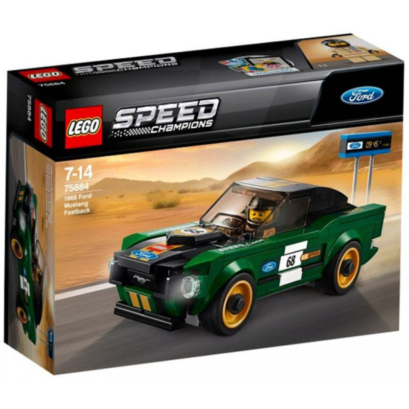 Lego® speed champions 75884 - 1968 ford mustang fastback