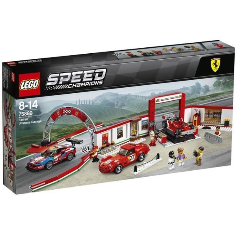 Lego® speed champions 75889 úžasná garáž ferrari
