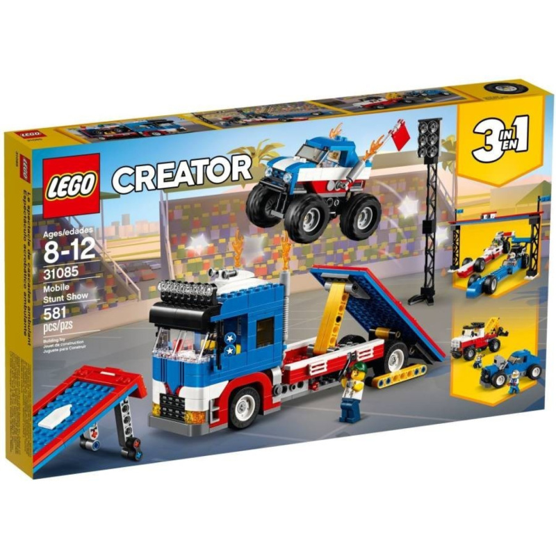 Lego® creator 31085 mobilní kaskadérské představení